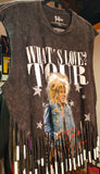 The "What's Love" Chopped Fringe Tee