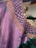The Electric Lady - Tie Dye Fringe Dashiki Kaftan