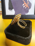 The "Blue Dynasty" Vintage Statement Ring