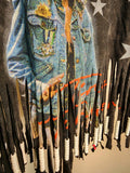 The "What's Love" Chopped Fringe Tee
