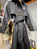 Three Stripes, You're Out - Reworked Belted Trench